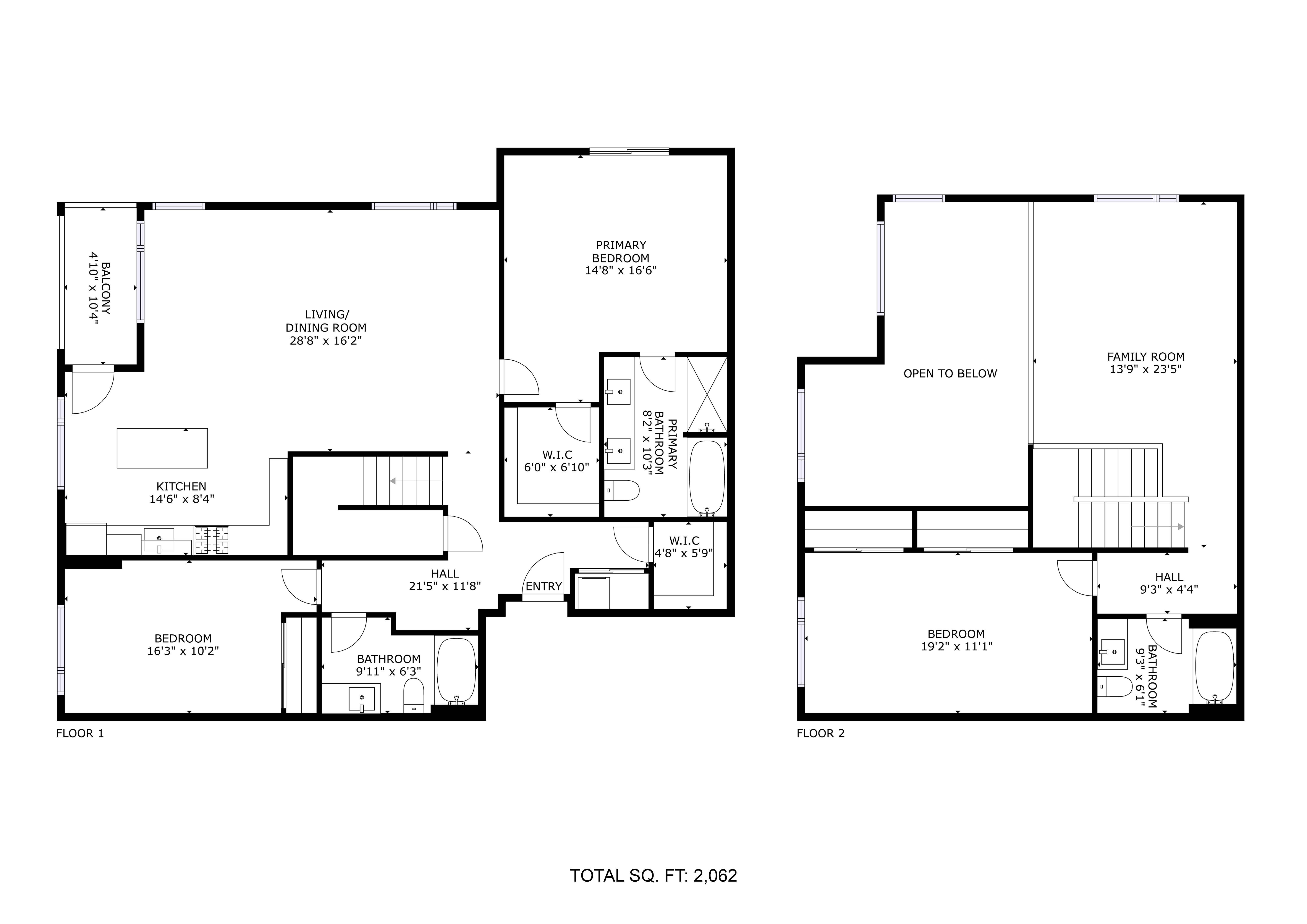 Suite A Floorplan